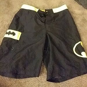 Batman swim trunks